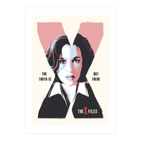 Dana Scully poster (Print Only)