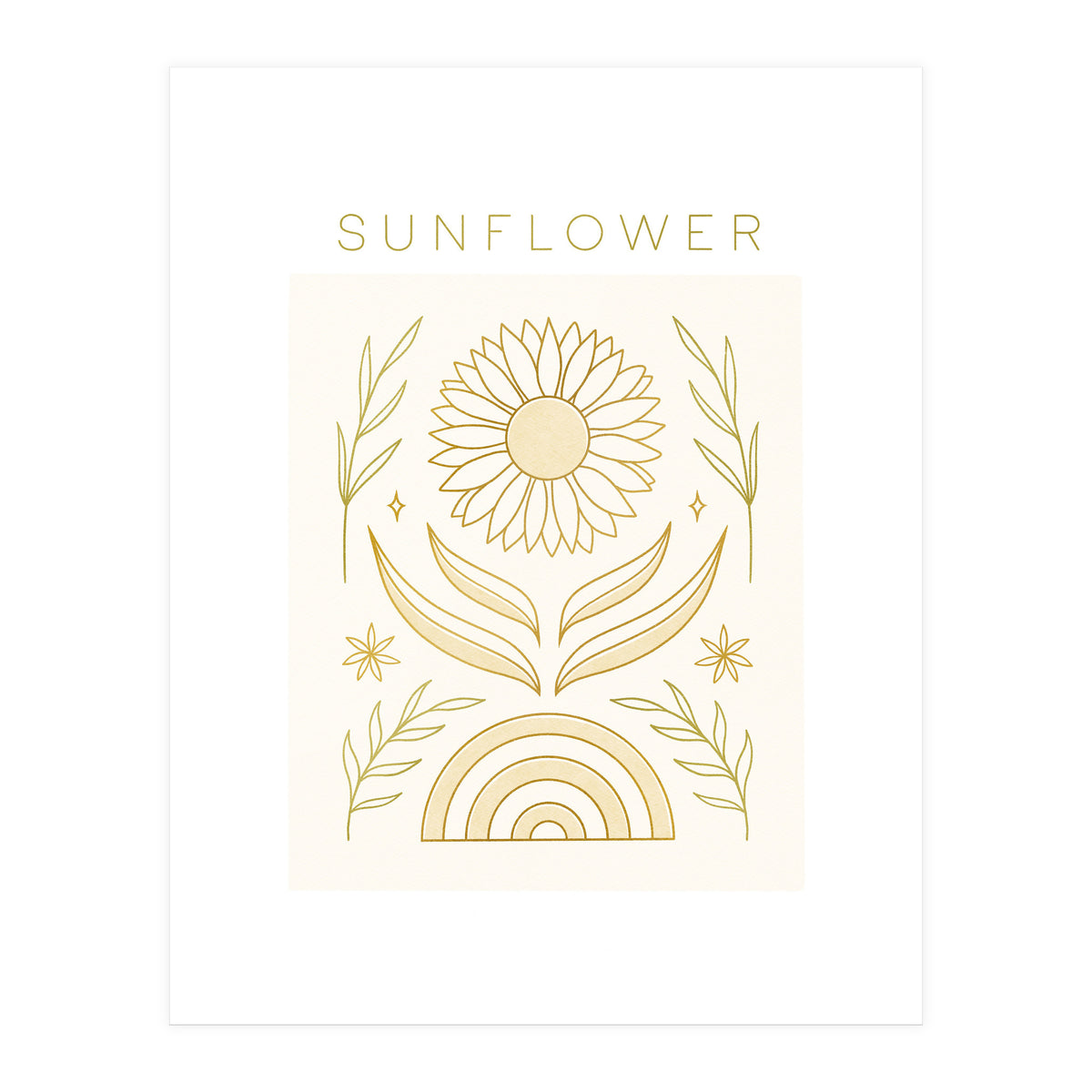 Sunflower (Print Only)