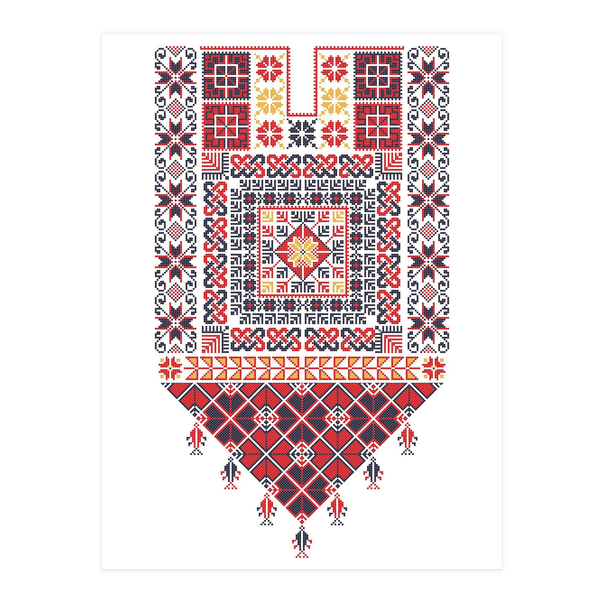 Tatreez Ornament 6 (Print Only)