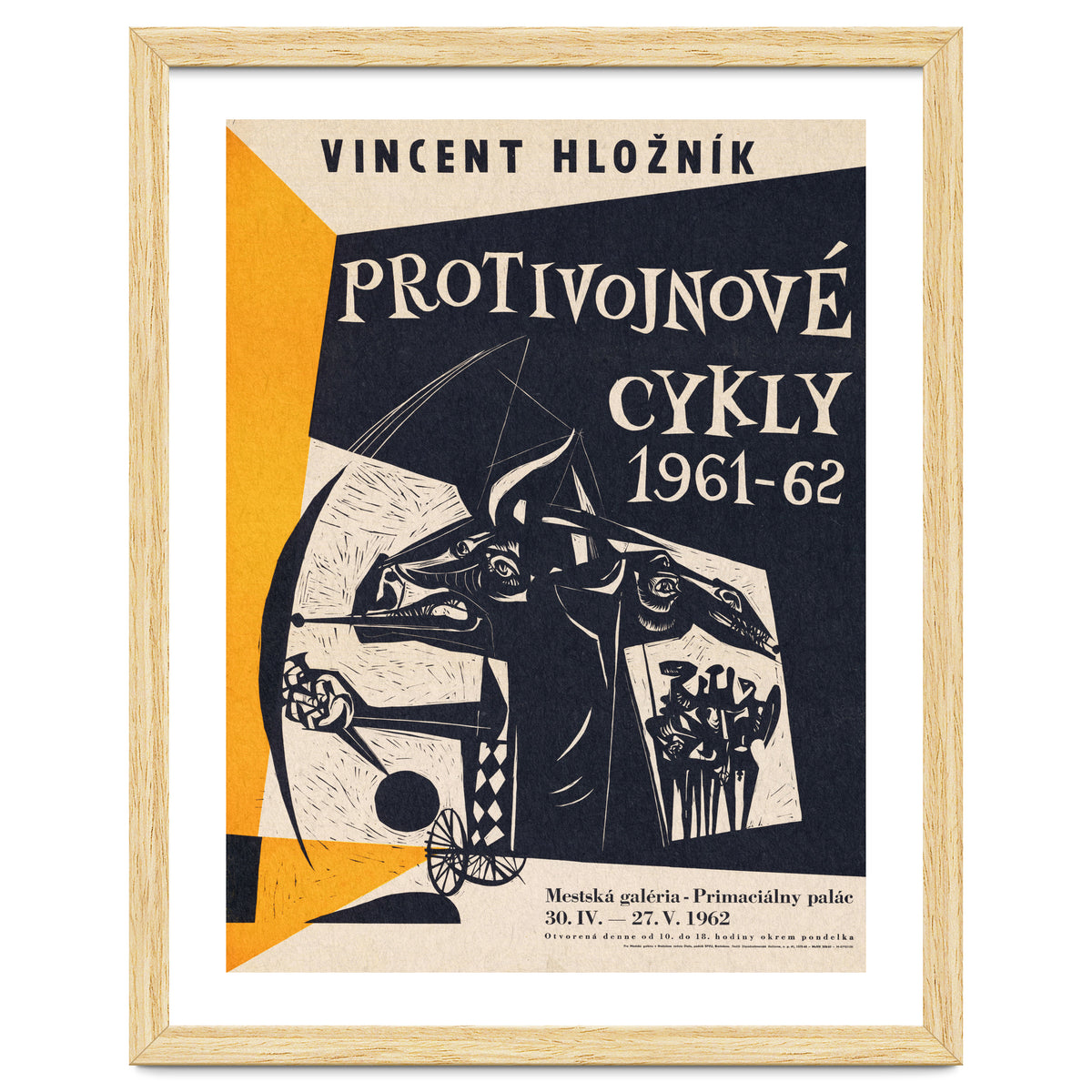 Vincent Hložník Anti War Exhibition