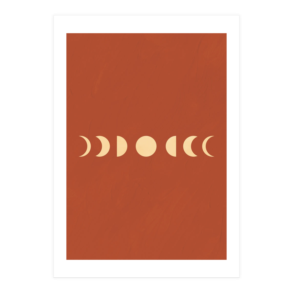 Lunar Eclipse Moon Phases III (Print Only)
