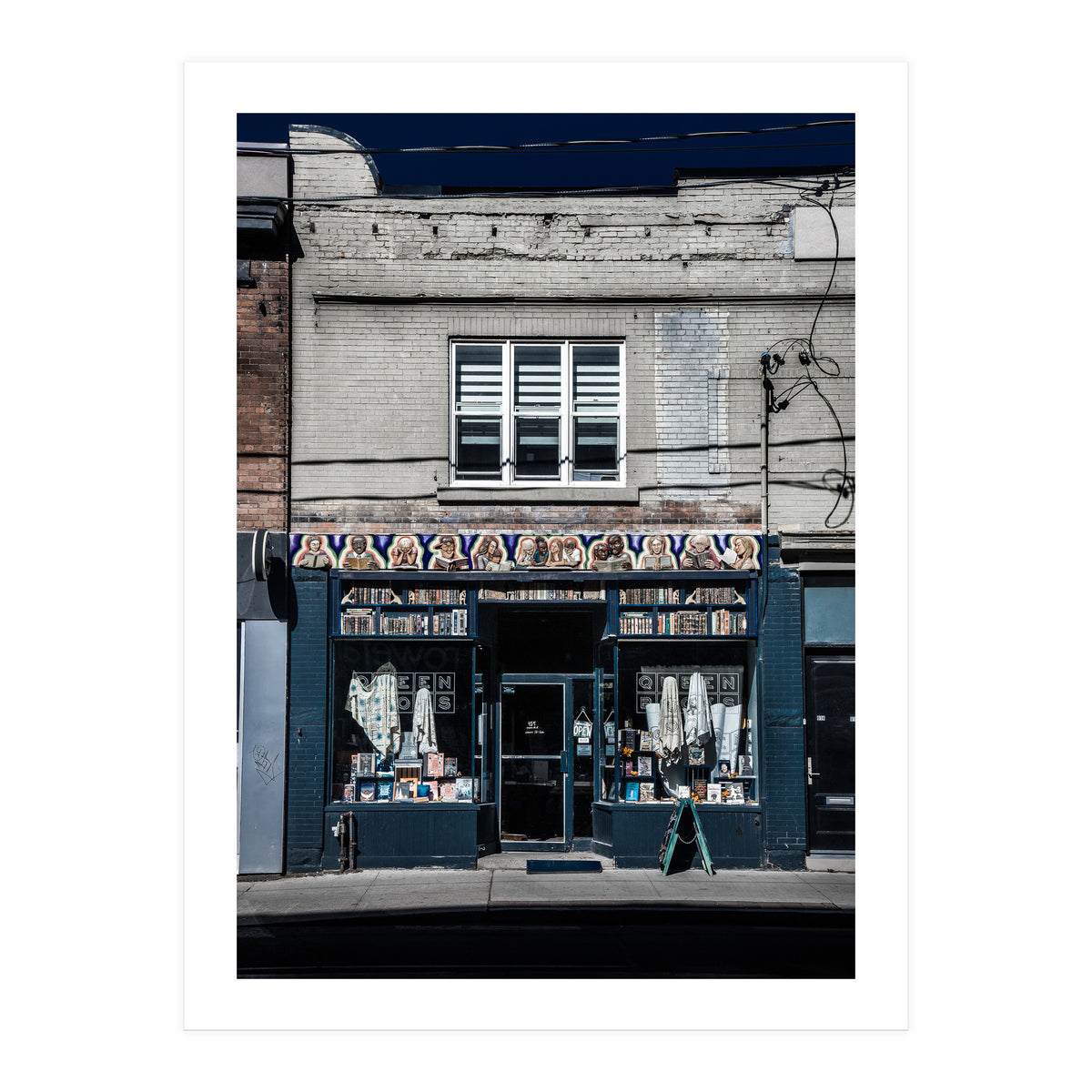 No 914 Queen St E Toronto Canada 2 Color Version (Print Only)