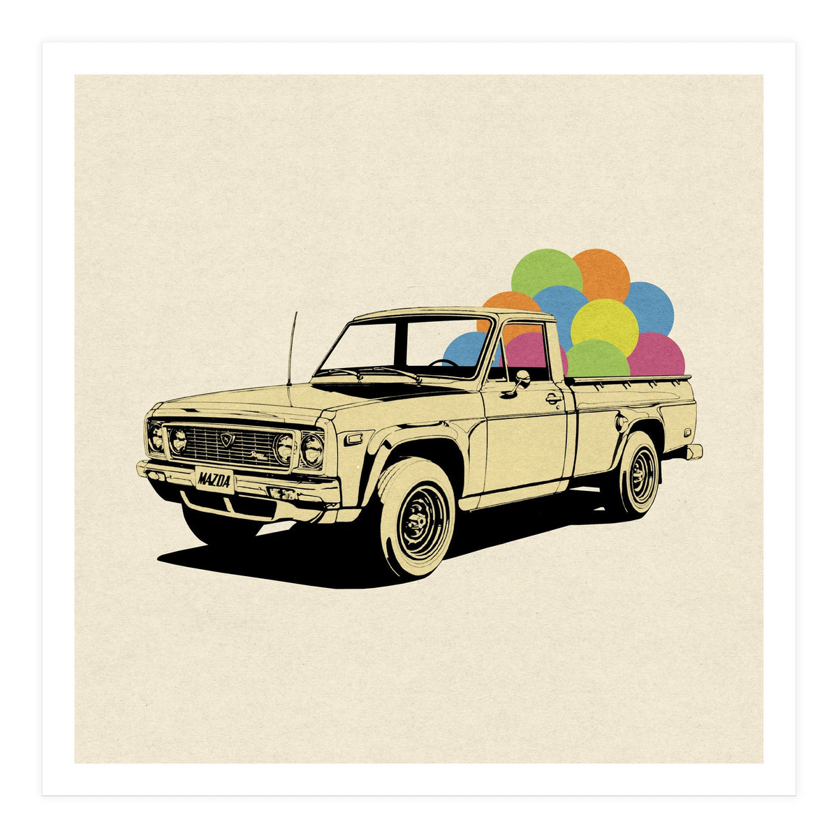 Pickup Truck (Print Only)