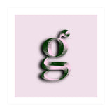 Pink & Green G (Print Only) thumbnail