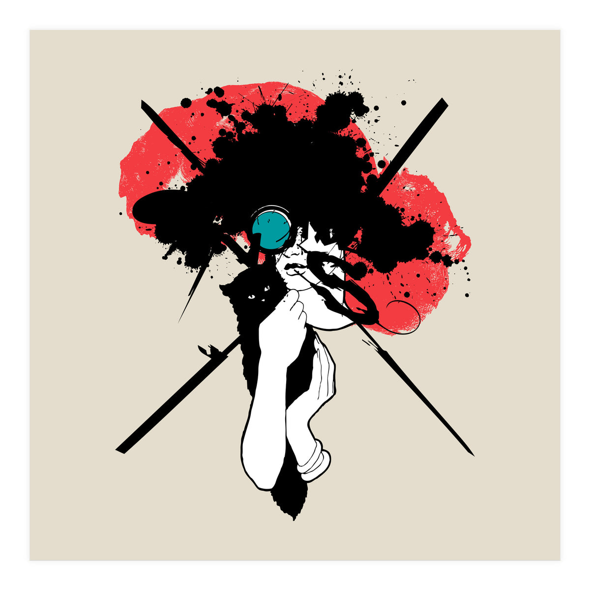 Le Chat Noir (Print Only)