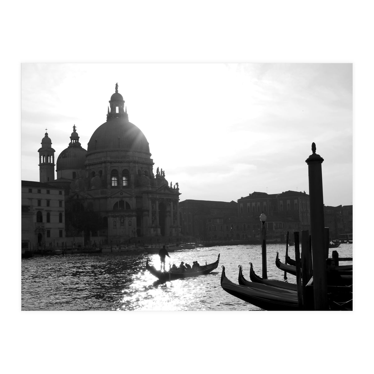Romantic Venice Gondula  (Print Only)