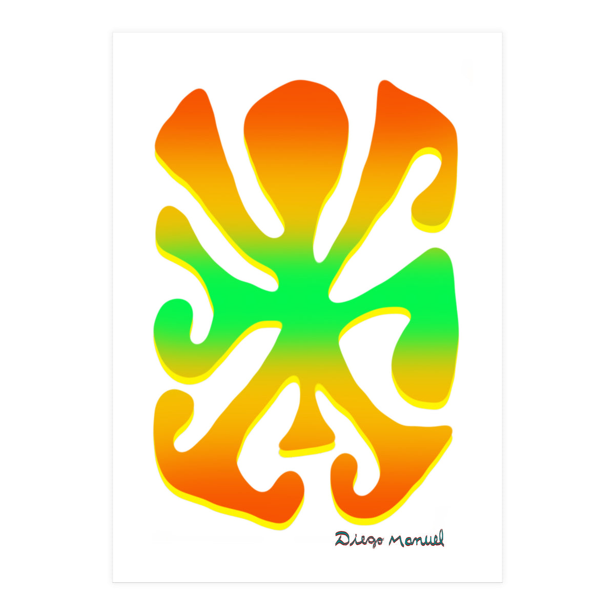 Fuego 168 Copia (Print Only)