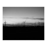 Windmills at sunset (Print Only) thumbnail