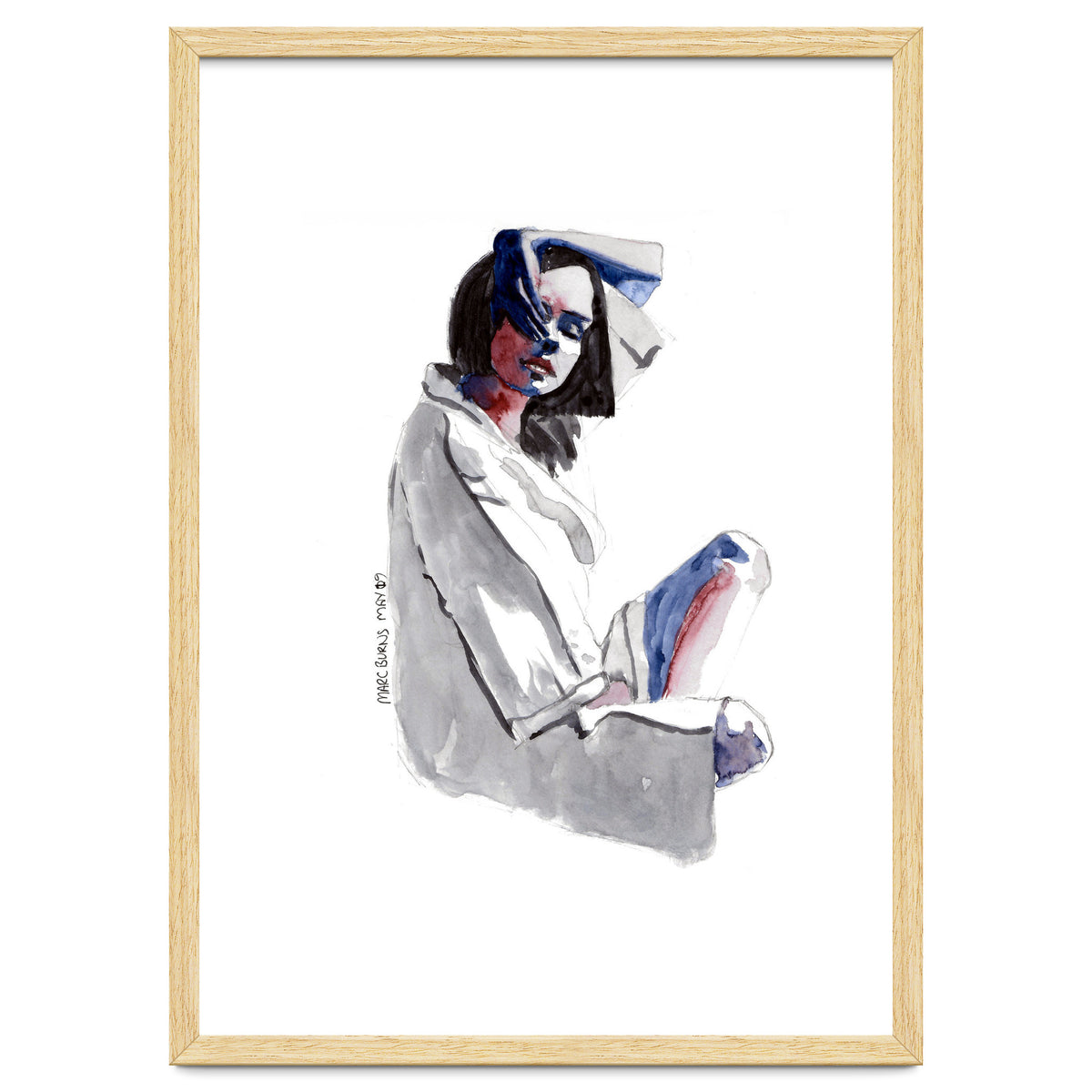 Untitled #24 - Woman in white