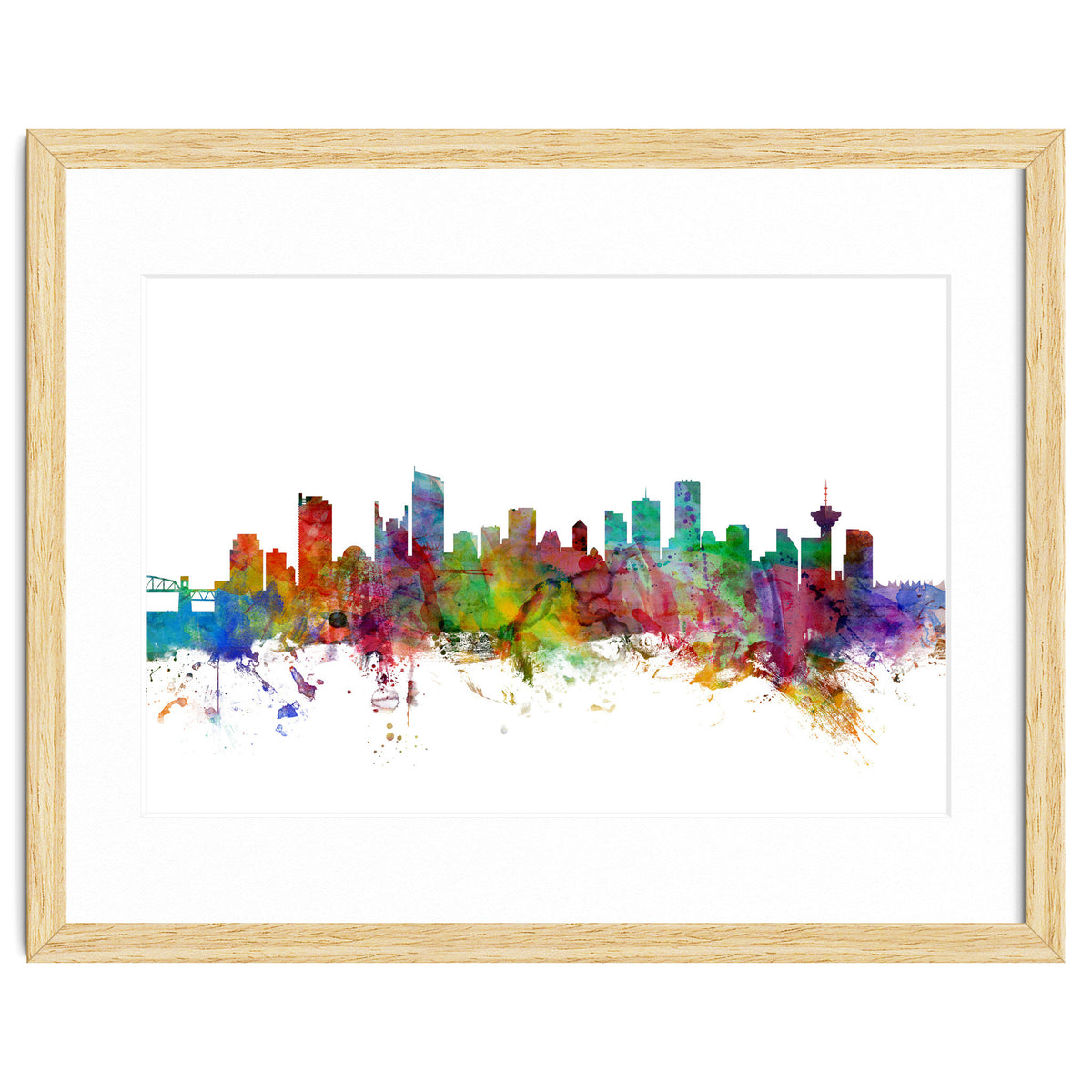 Vancouver Canada Skyline