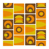 70s Cube Geo Brown  (Print Only) thumbnail