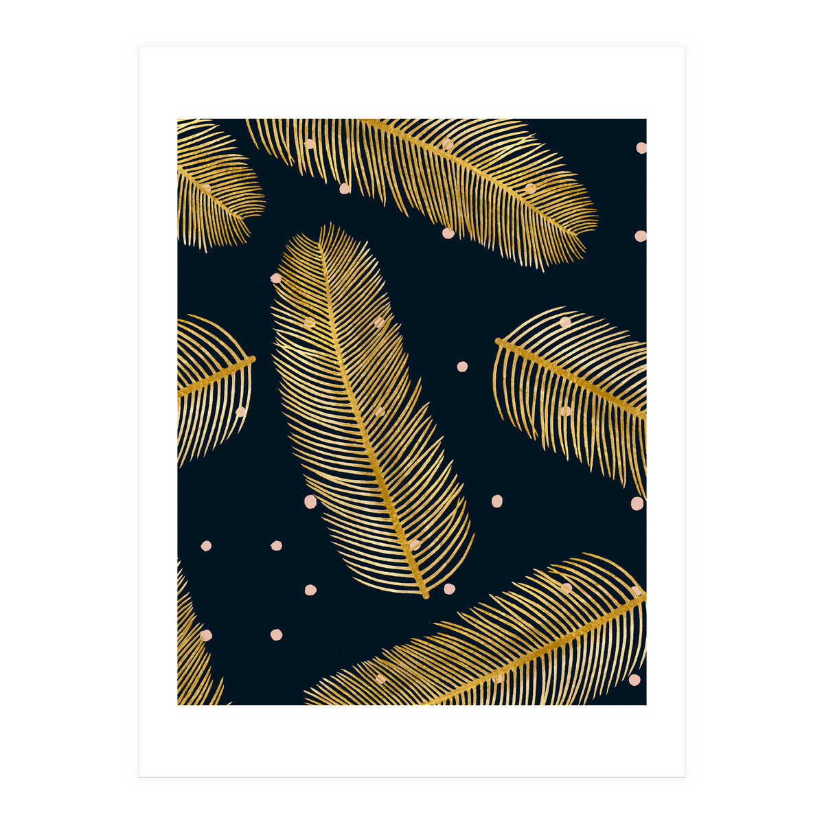 Palmy Night (Print Only)