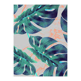 Be Tropical, Botanical Jungle Monstera Illustration, Modern Bohemian Botanical Blush Painting (Print Only) thumbnail
