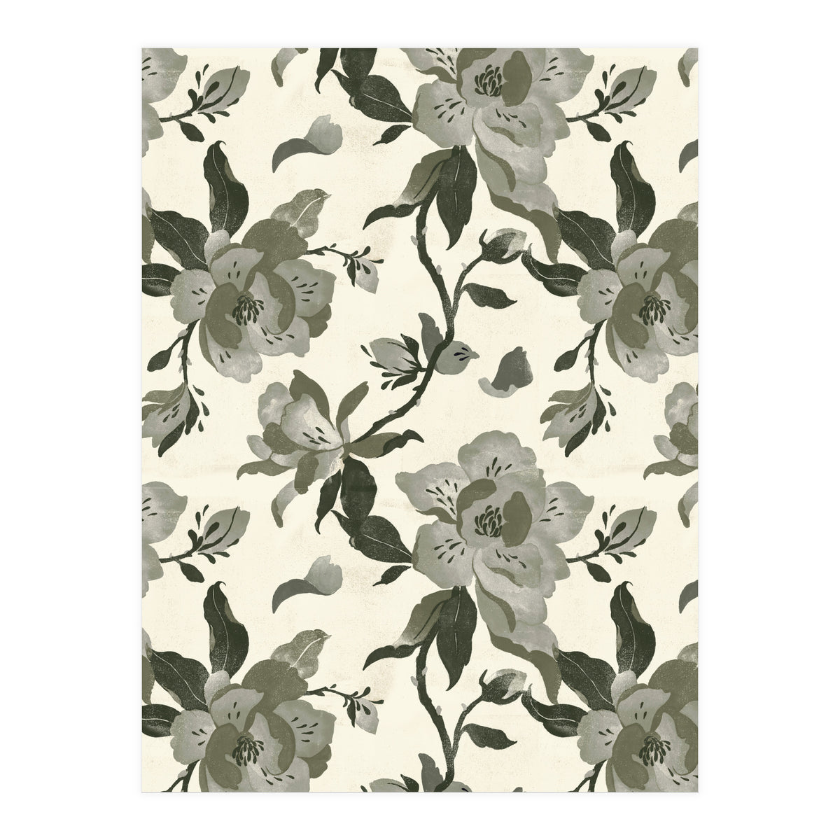 Black Magnolias (Print Only)