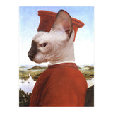 Portrait of a Sphynx Cat as Federico da Montefeltro (Print Only) thumbnail