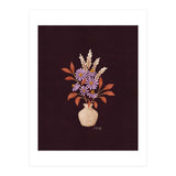 Purple Floral Vase Still Life (Print Only) thumbnail