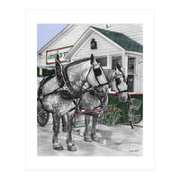 Mackinac Island Horses (Print Only)
