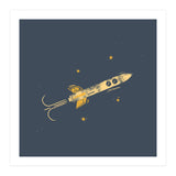 Rocket & Stars (Print Only) thumbnail