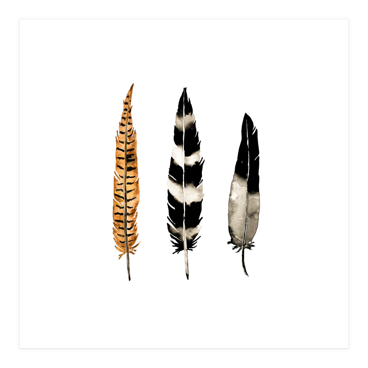 Earth Feather (Print Only)