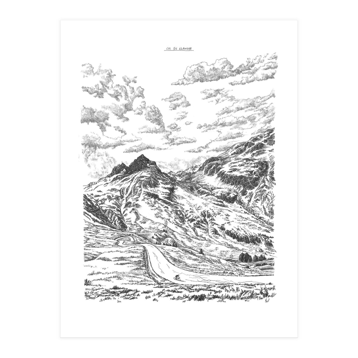 Col Du Glandon (Print Only)