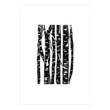 Woodcut Birches (Print Only) thumbnail