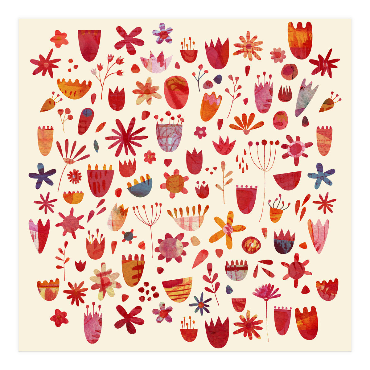 Spring Flowers (Print Only)