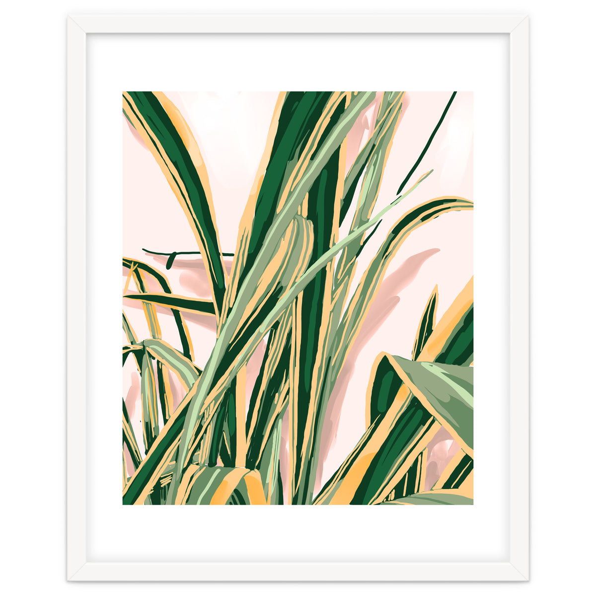 Blush Botanical Unfolding