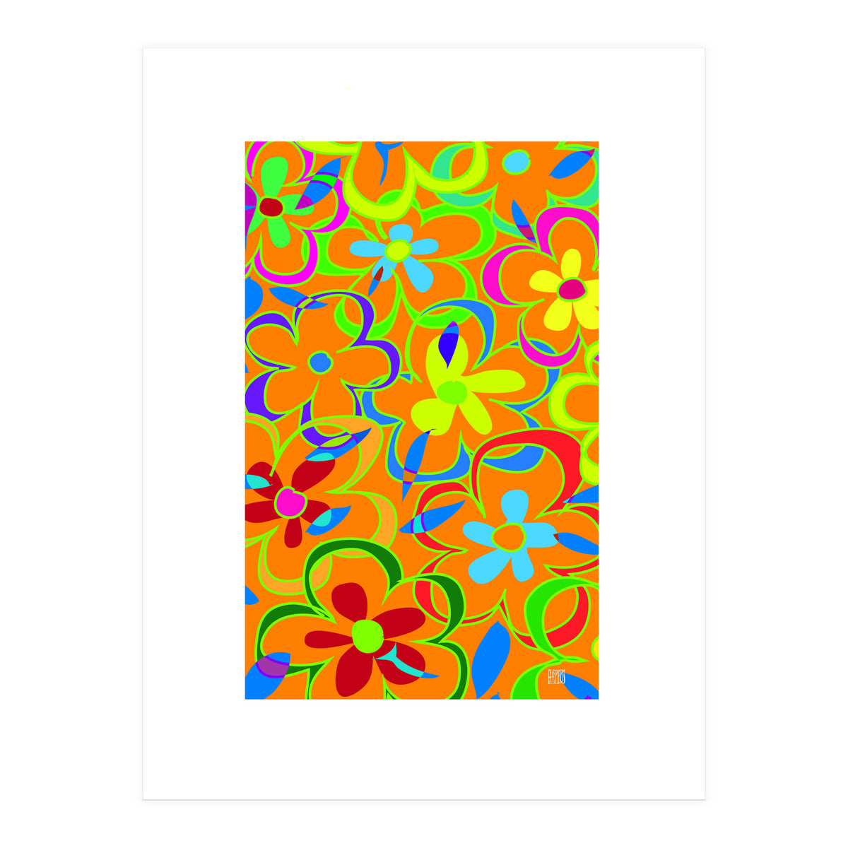 Les Fleurs 1 (Print Only)