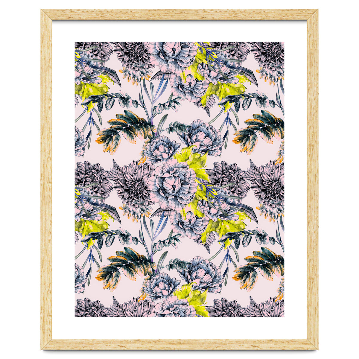 Flowering blooming in pink