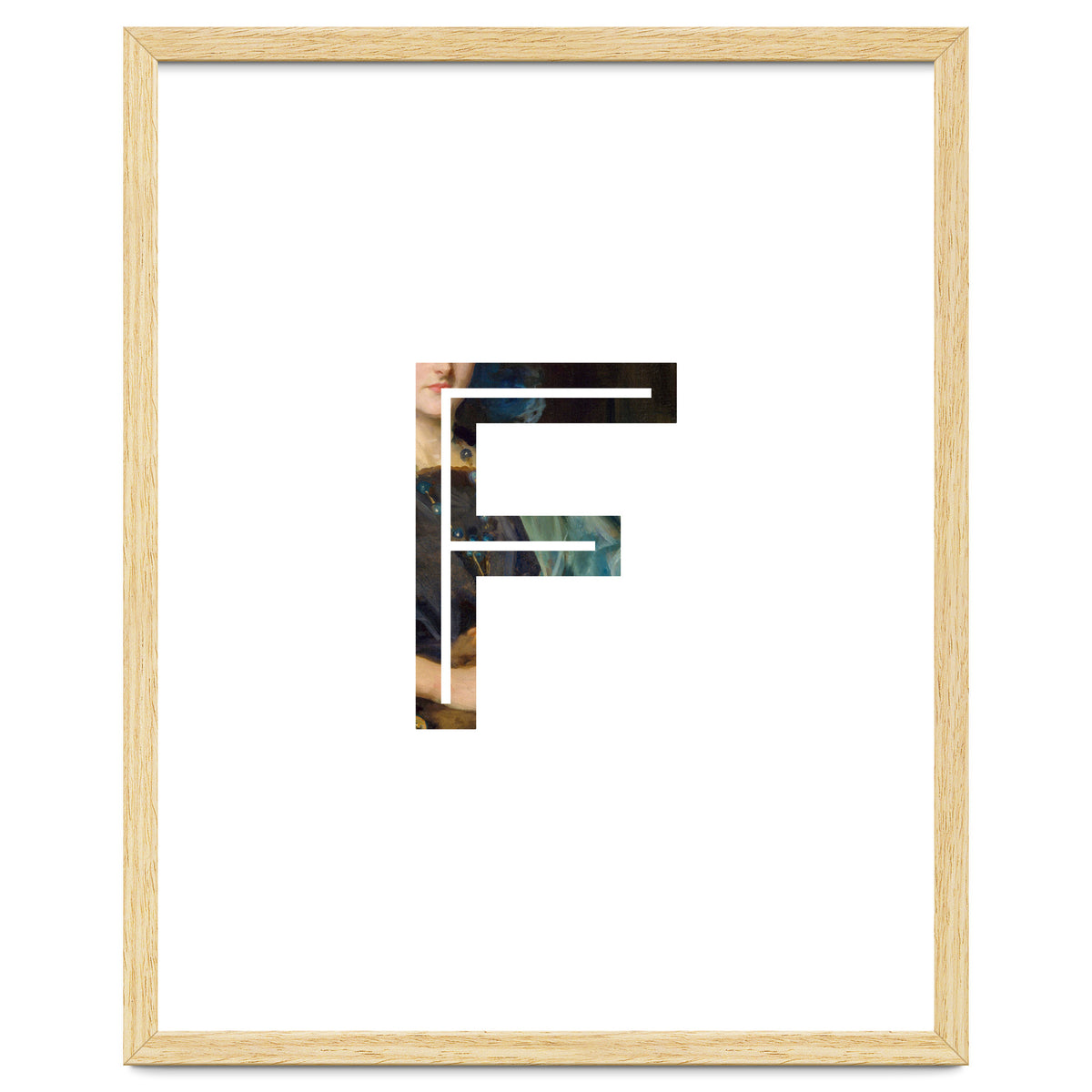 Letter F - (Impress)