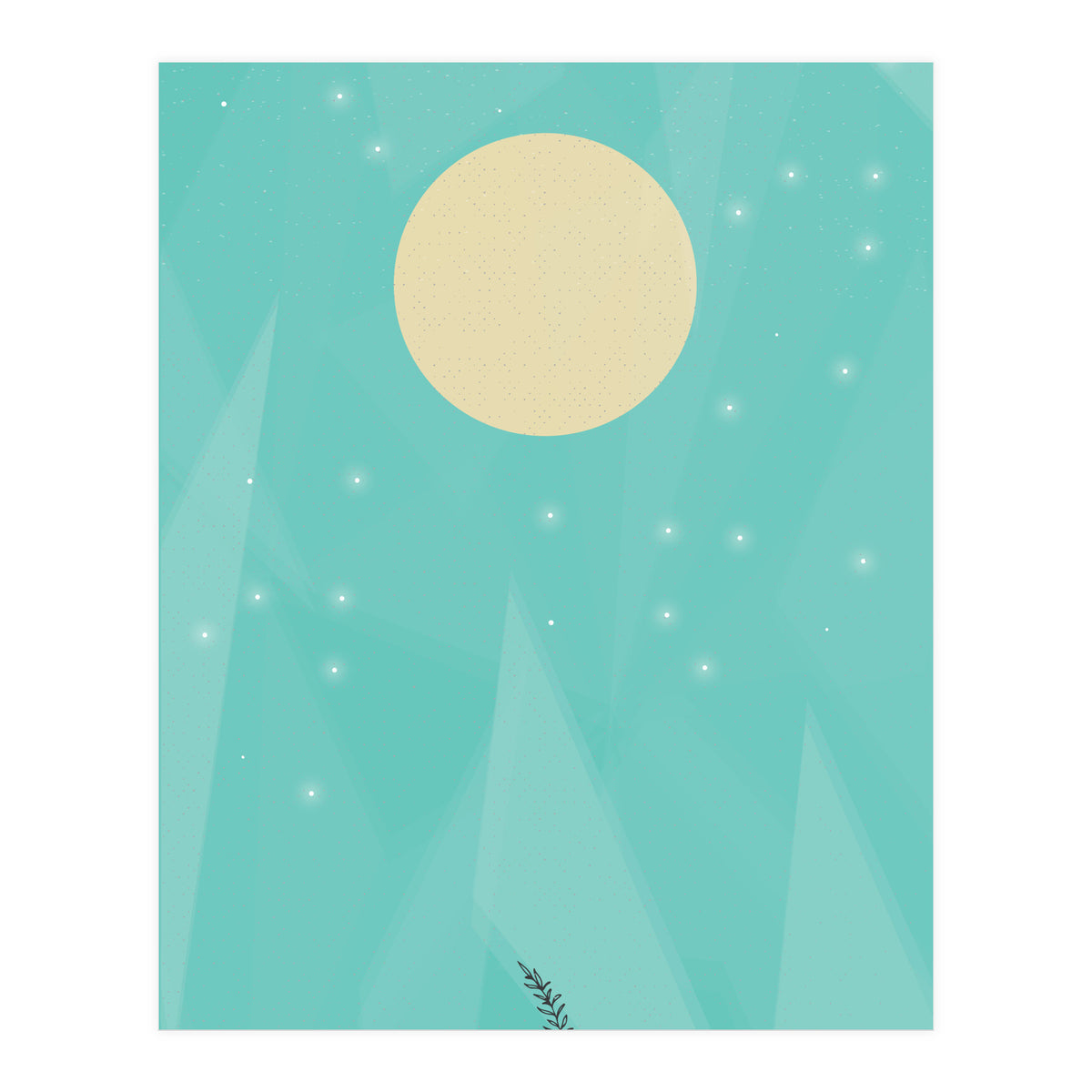 Moonflower Retro (Print Only)