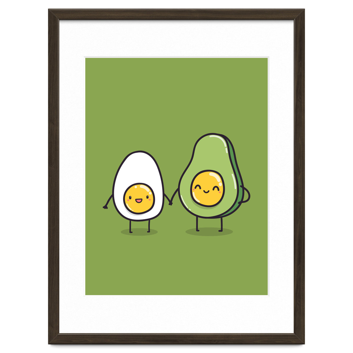Egg Avocado best friends