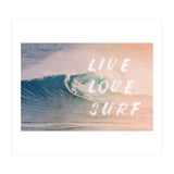 Live Love Surf (Print Only) thumbnail