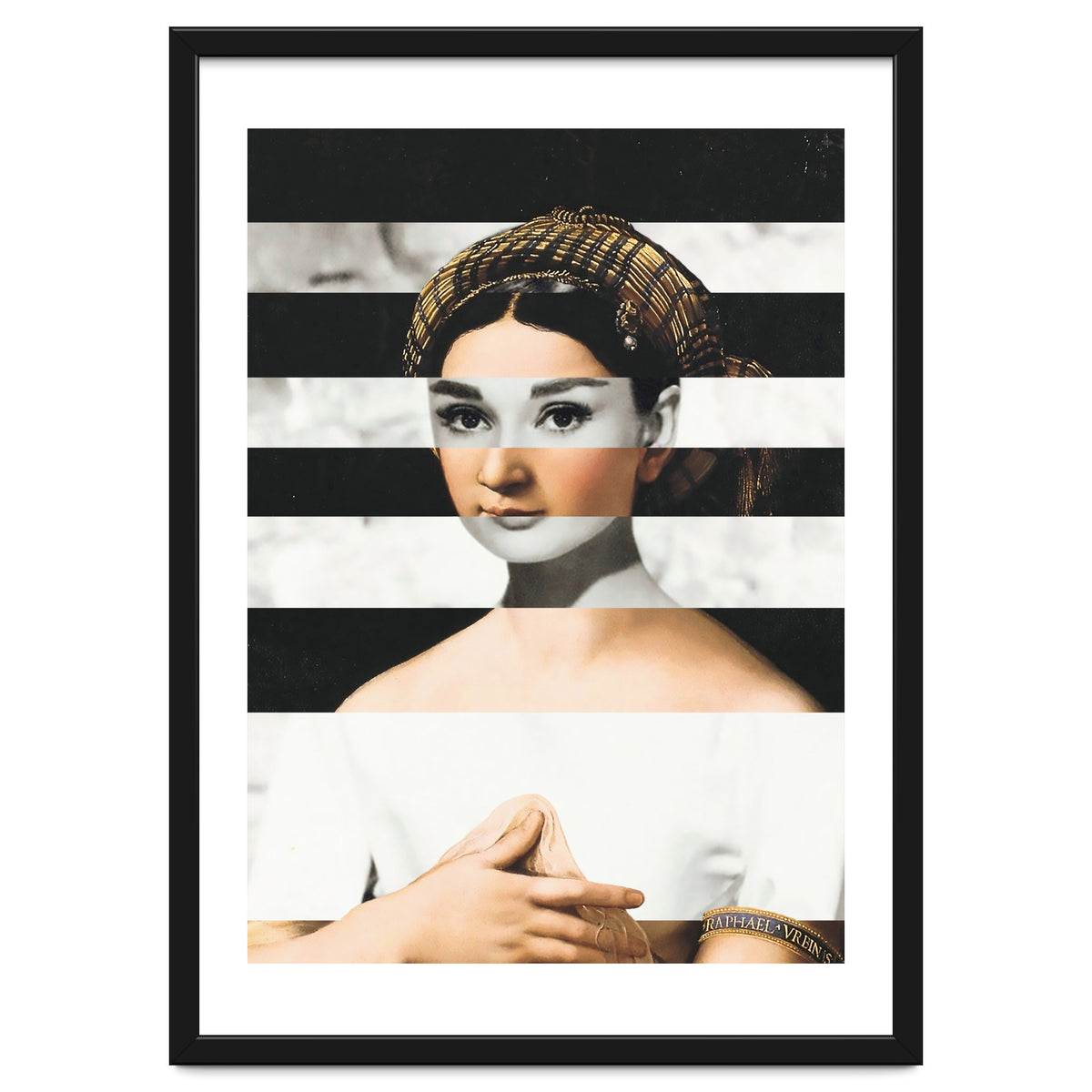 Raphael's La Fornarina & Audrey Hepburn