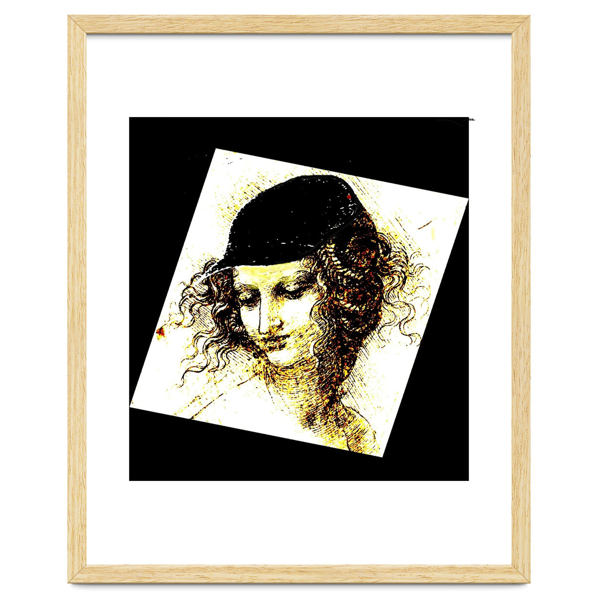 Renaissance women with baseball cap