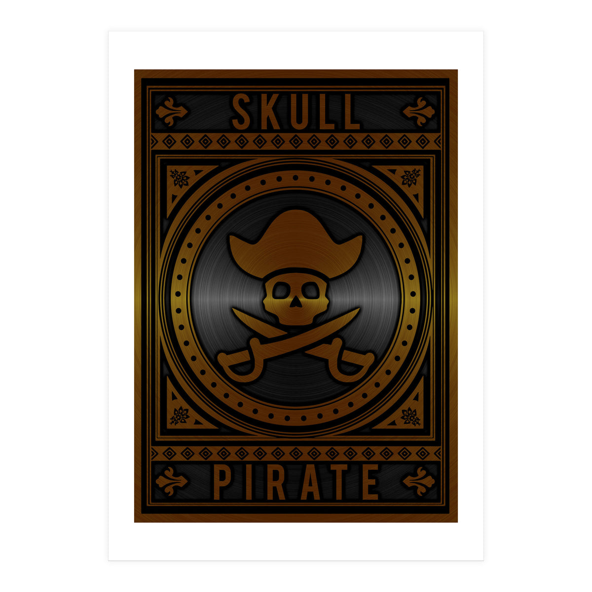 Skull Pirate (Print Only)