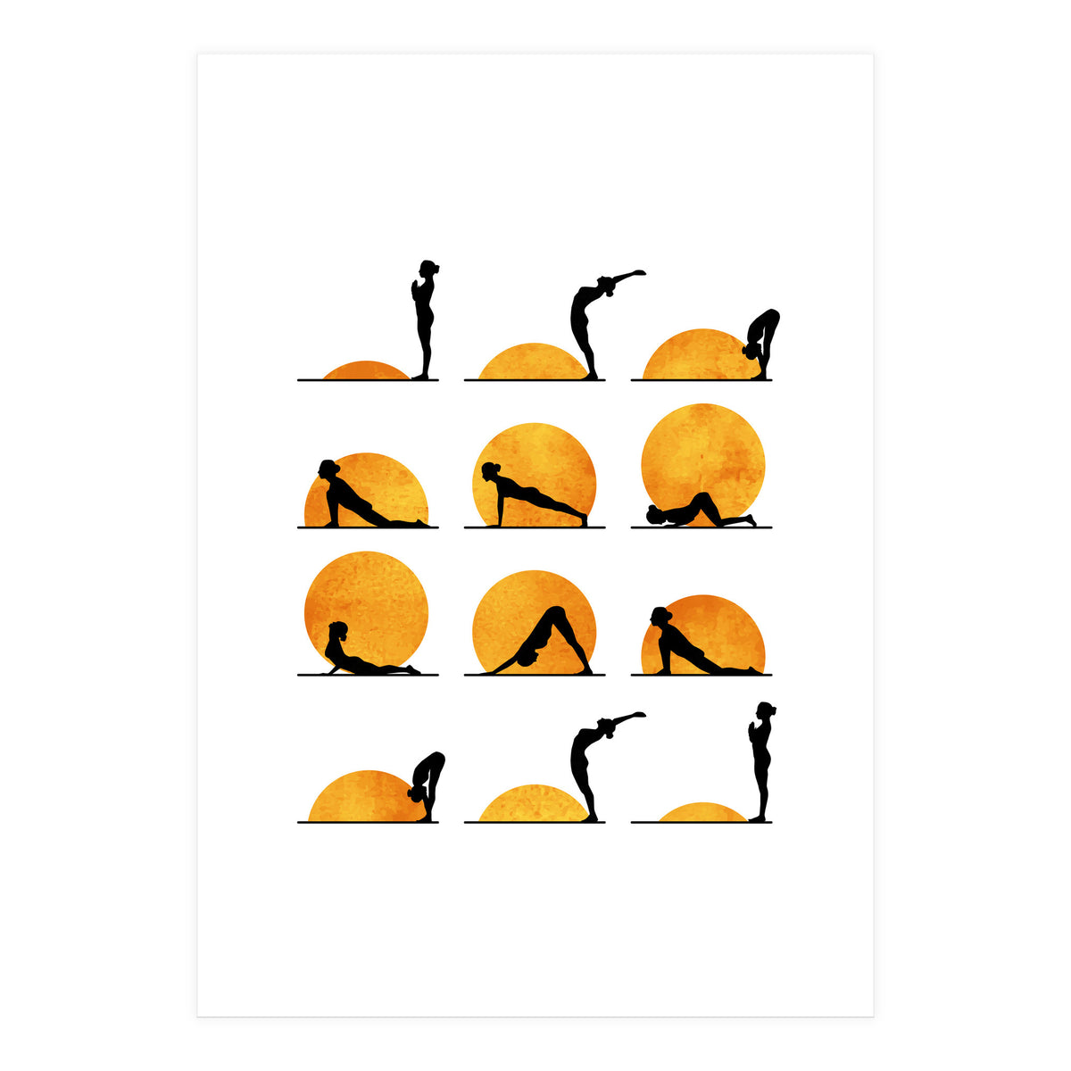 Yoga Sun (Print Only)