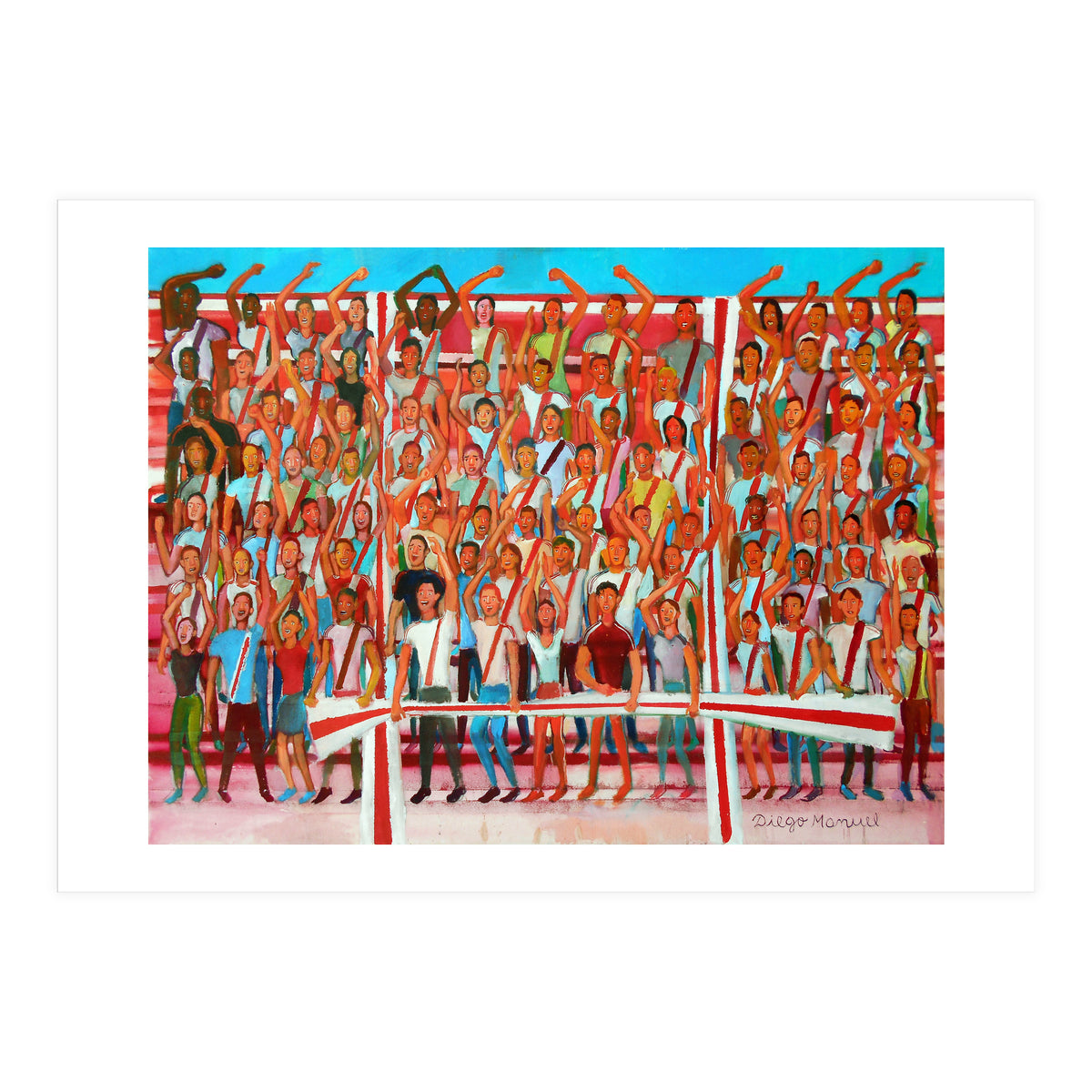 Hinchada De La Banda Roja (Print Only)