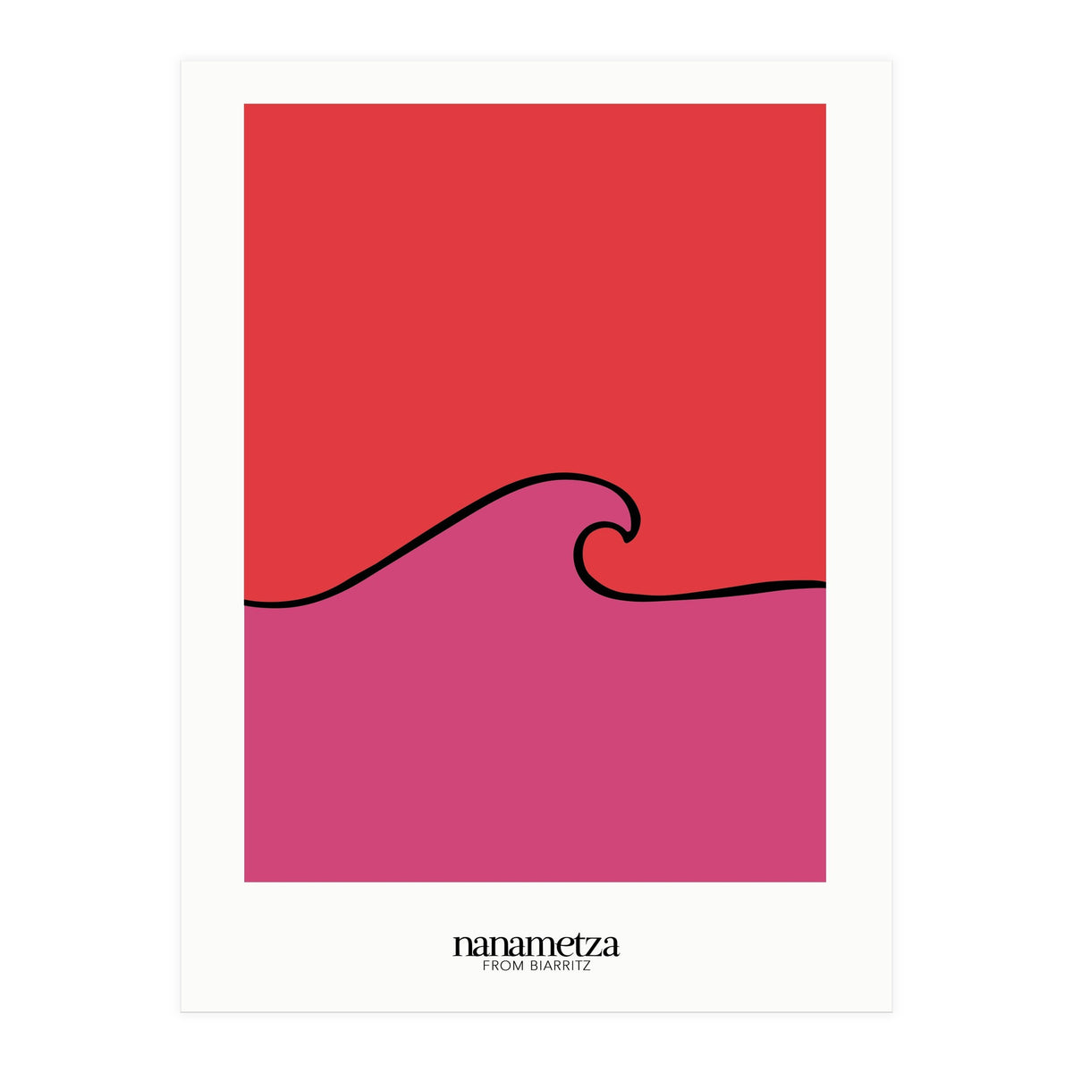 Pink Waves (Print Only)