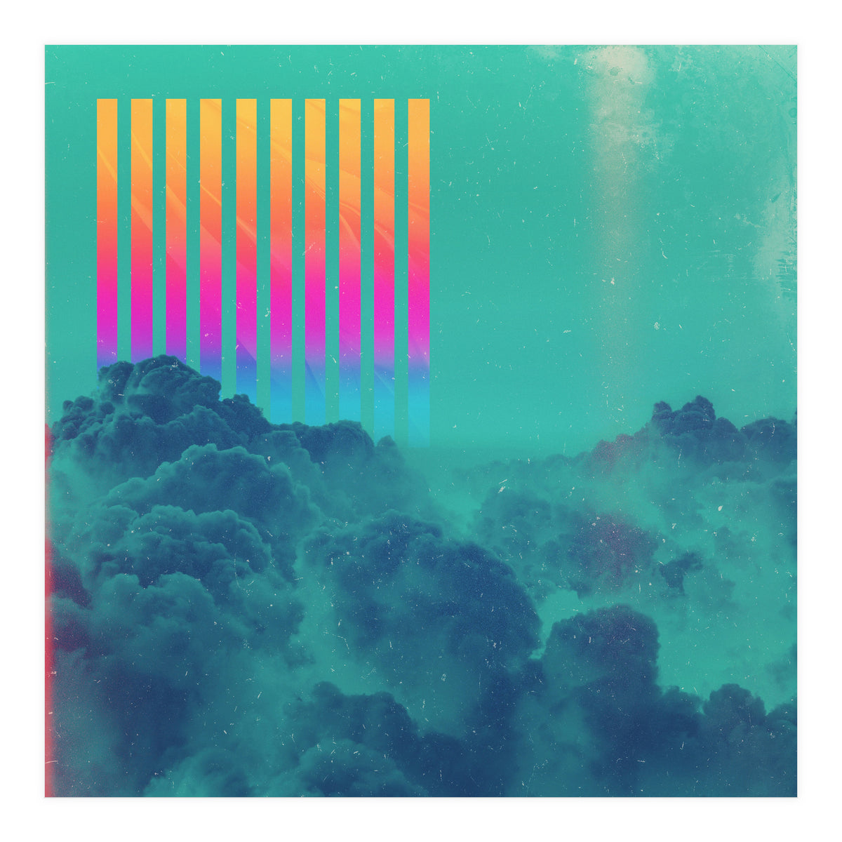 Striped Sky  (Print Only)