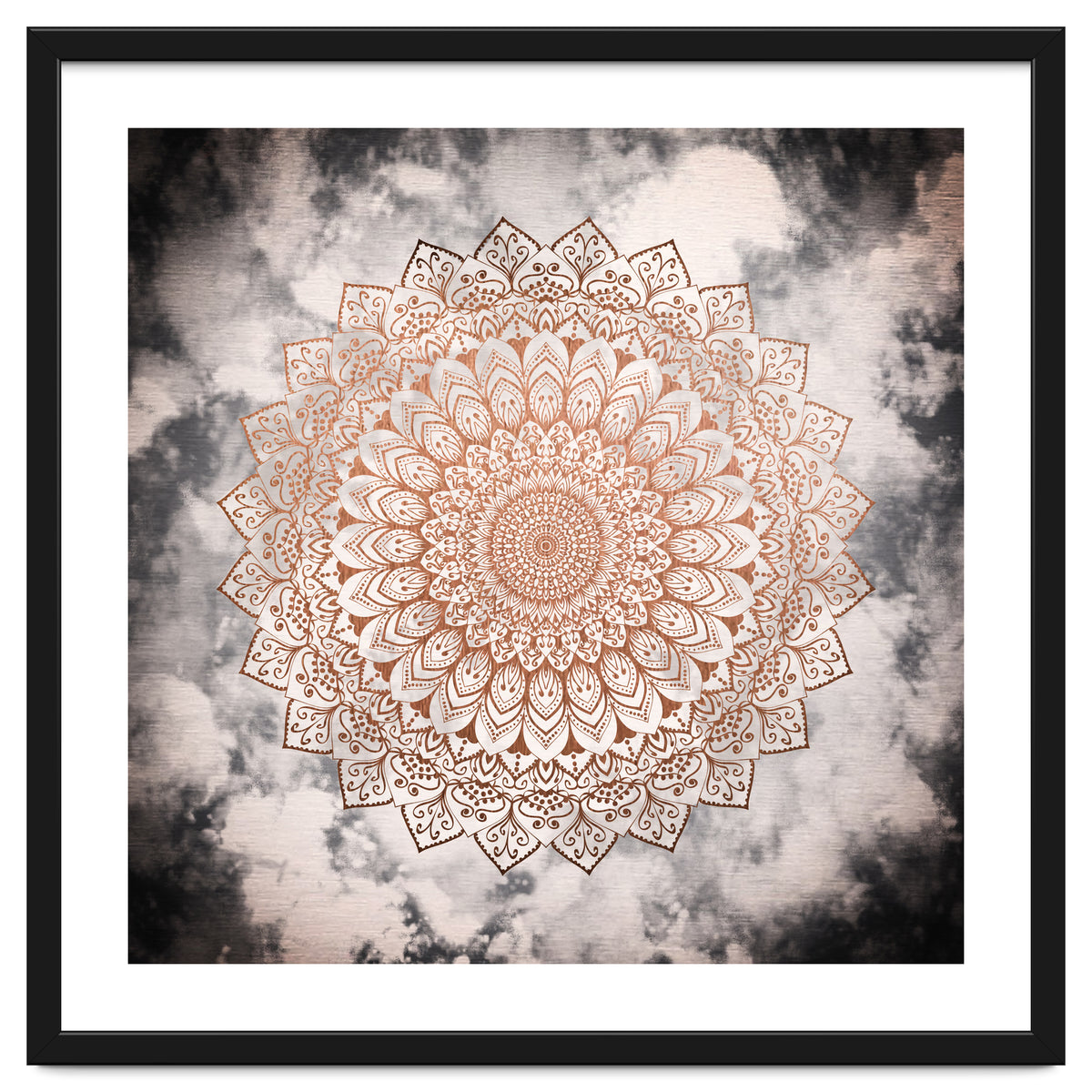 Rose Night Mandala