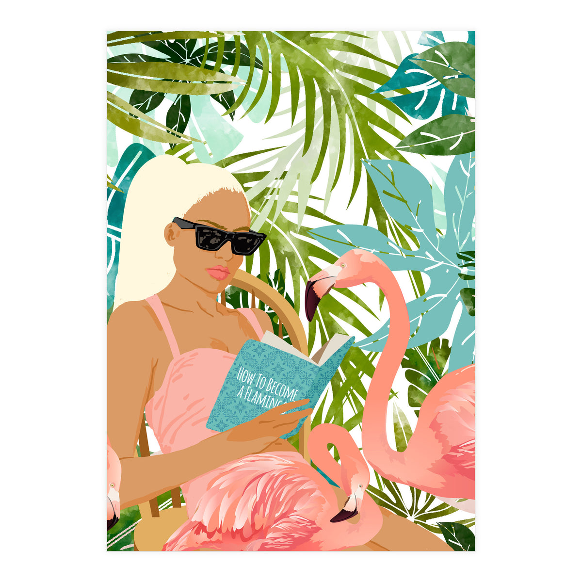 How To Become A Flamingo (Print Only)