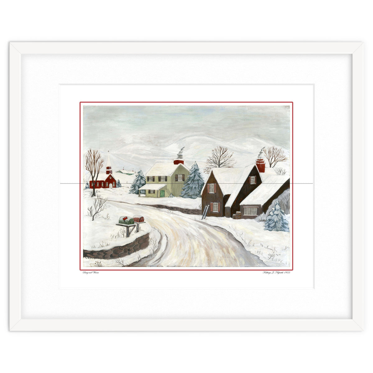 Snug & Warm Watercolor