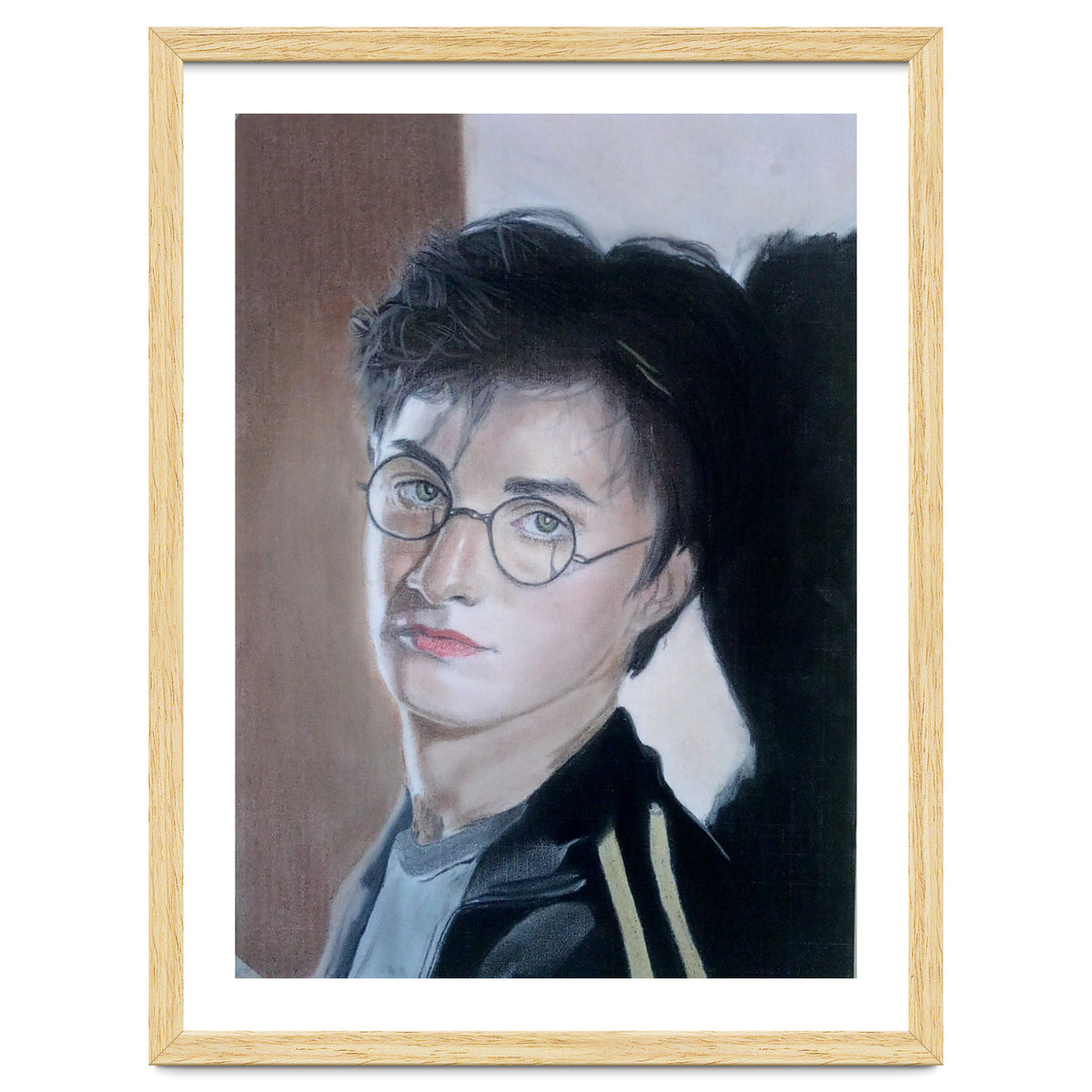 Soft Pastel Painting of Harry Potter by: MaeArtsy