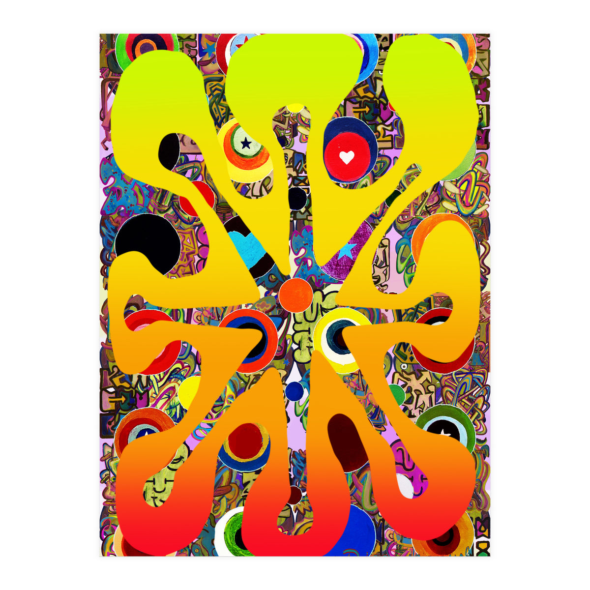 Fuego Y Graffiti 86 (Print Only)