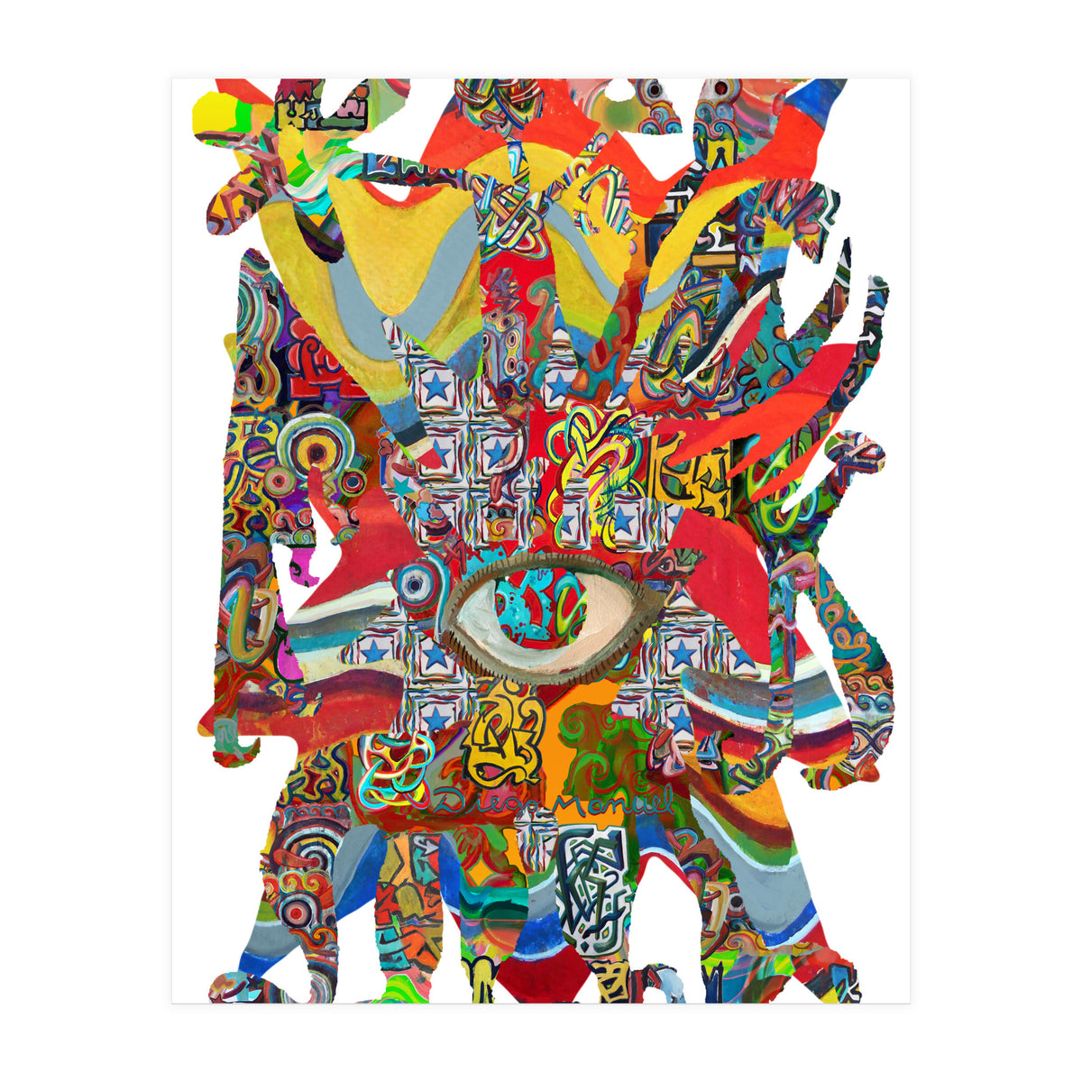 Pop Abstract 2023 123 Copia (Print Only)