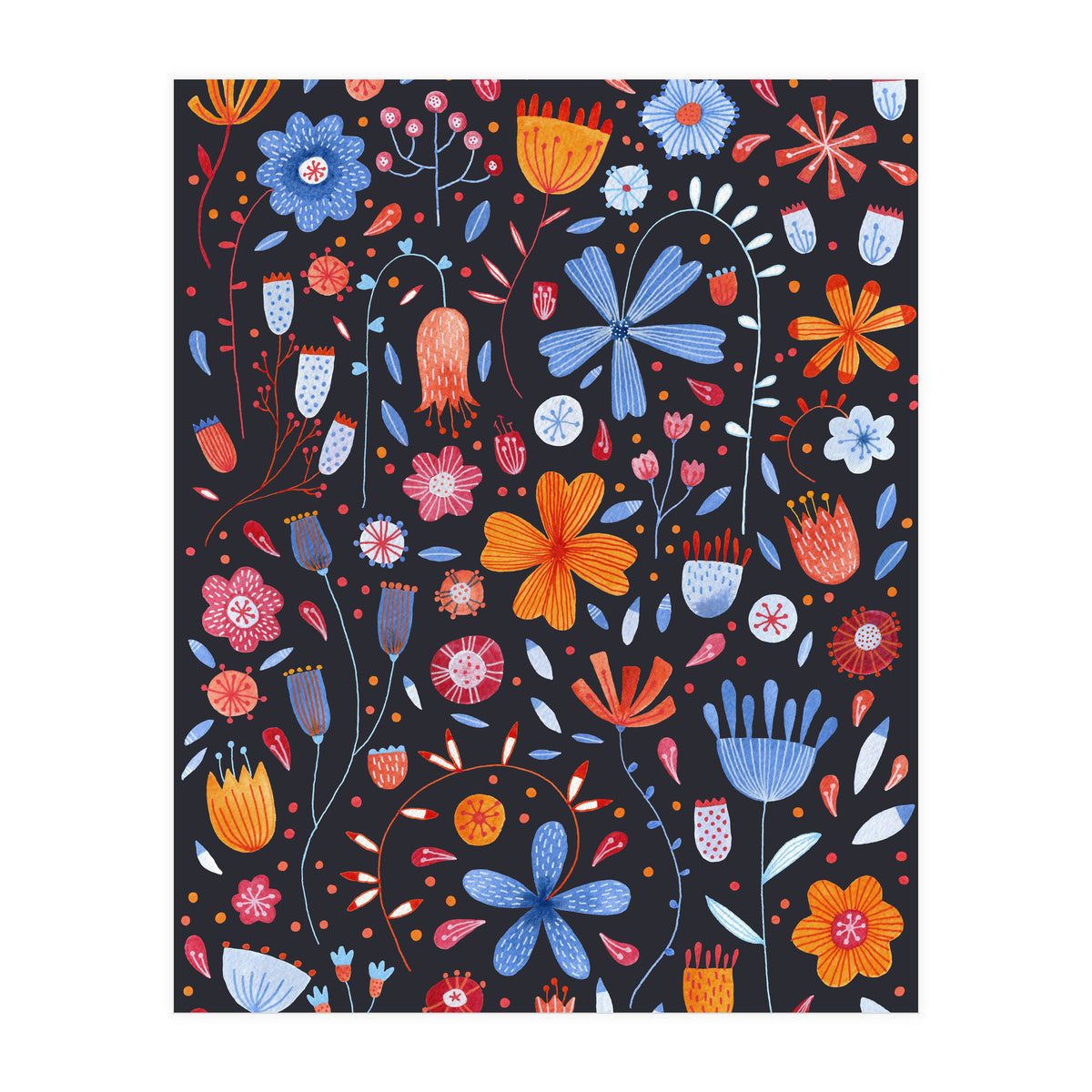 English Meadow Dark Smaller (Print Only)