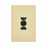 Abstract mid-century modern shapes (Print Only) thumbnail