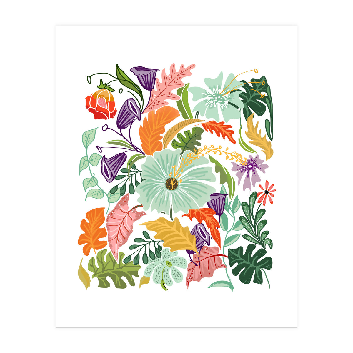 Hello Tropical (Print Only)