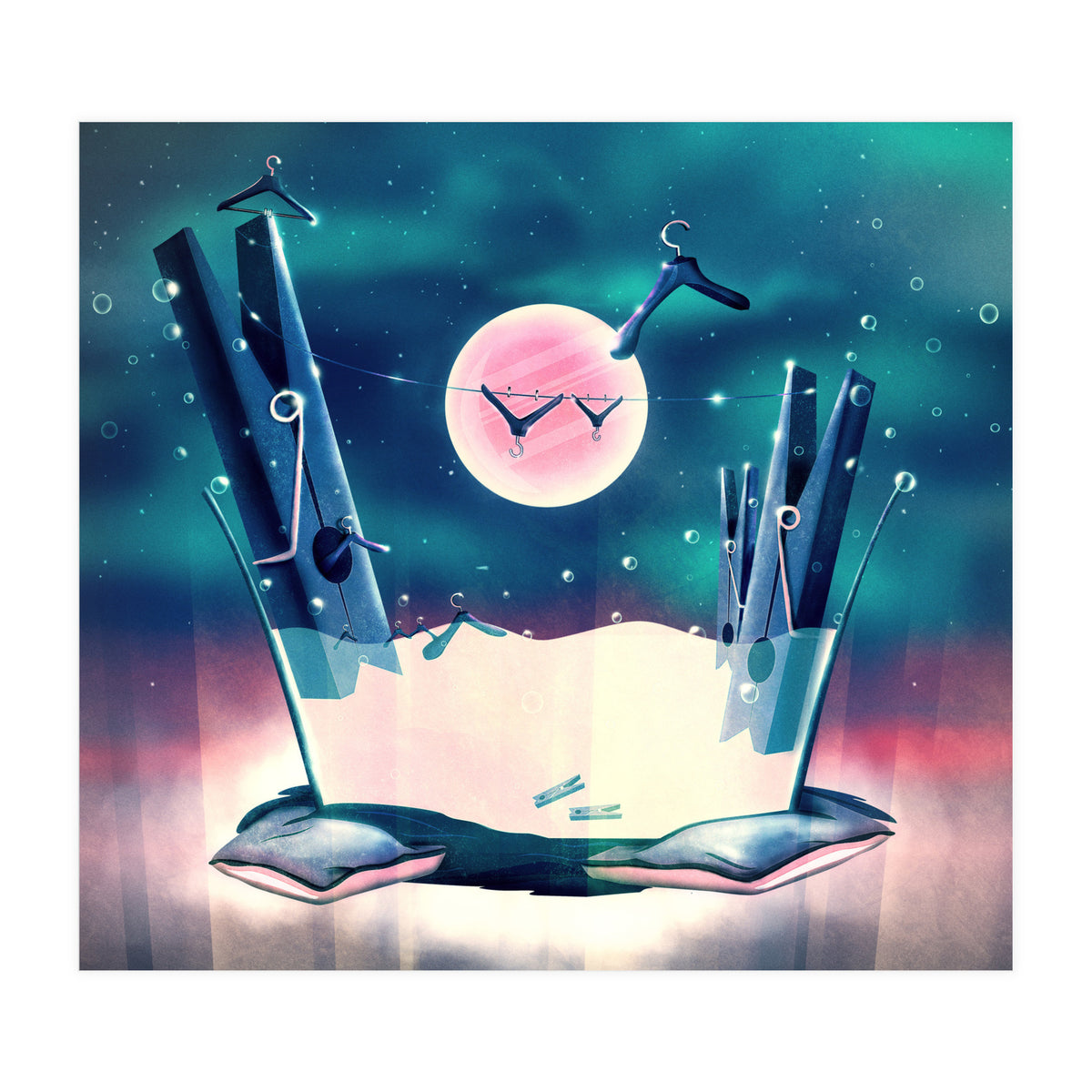 Moon Wash (Print Only)